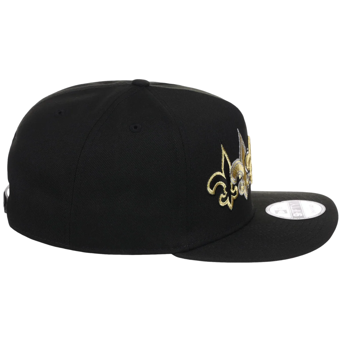 New Orleans Saints NFL Seismic New Era 9FIFTY A-Frame detail view