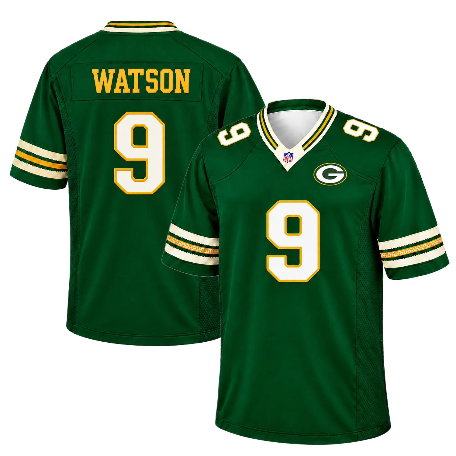 Christian Watson Packers Graphic 7XL Jersey Vibrant Fan Style football jersey