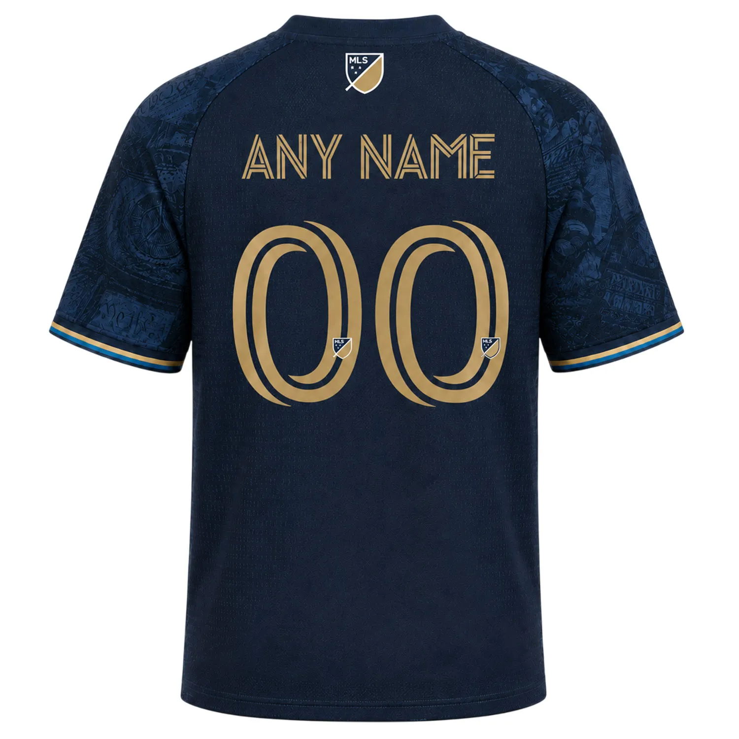 Philadelphia Union Custom Jersey – Bold Name & Number