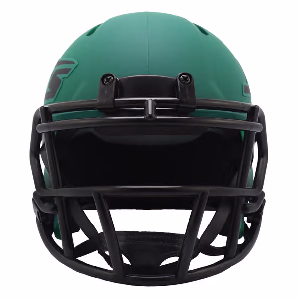 New York Jets Rave Alternate NFL Speed Mini Helmet Green view 3
