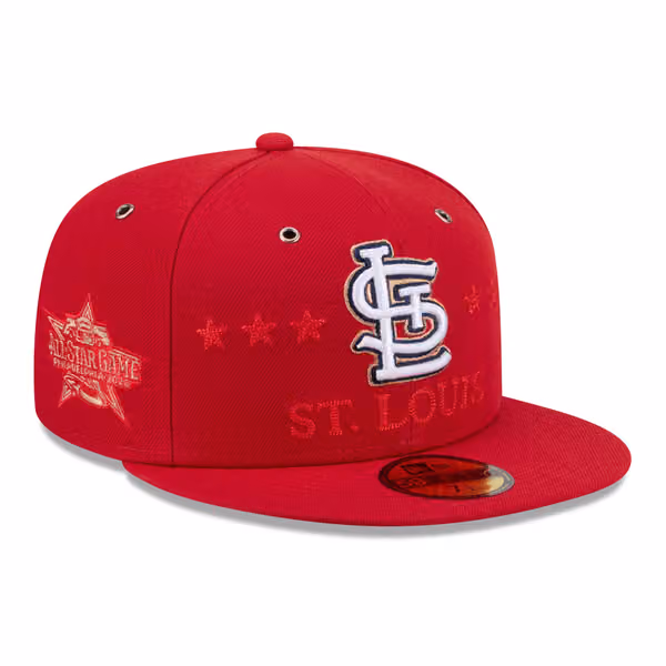 St. Louis Cardinals 2026 MLB All-Star Game 59FIFTY Fitted Cap Red product photo