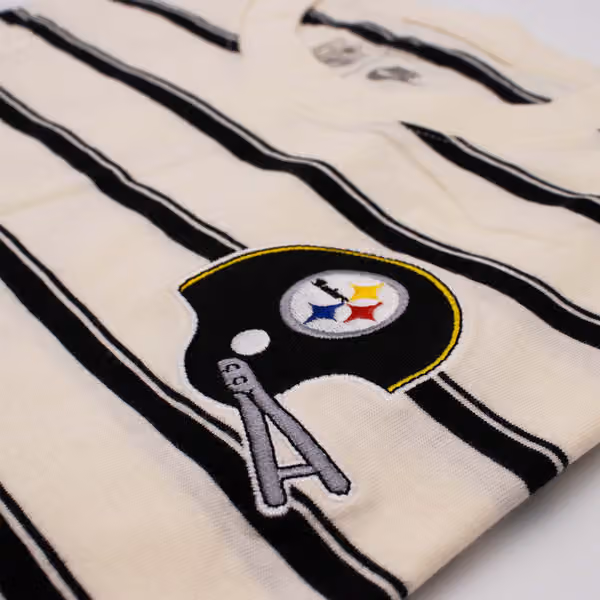 Pittsburgh Steelers Rewind Striped Club NFL T-Shirt view 3