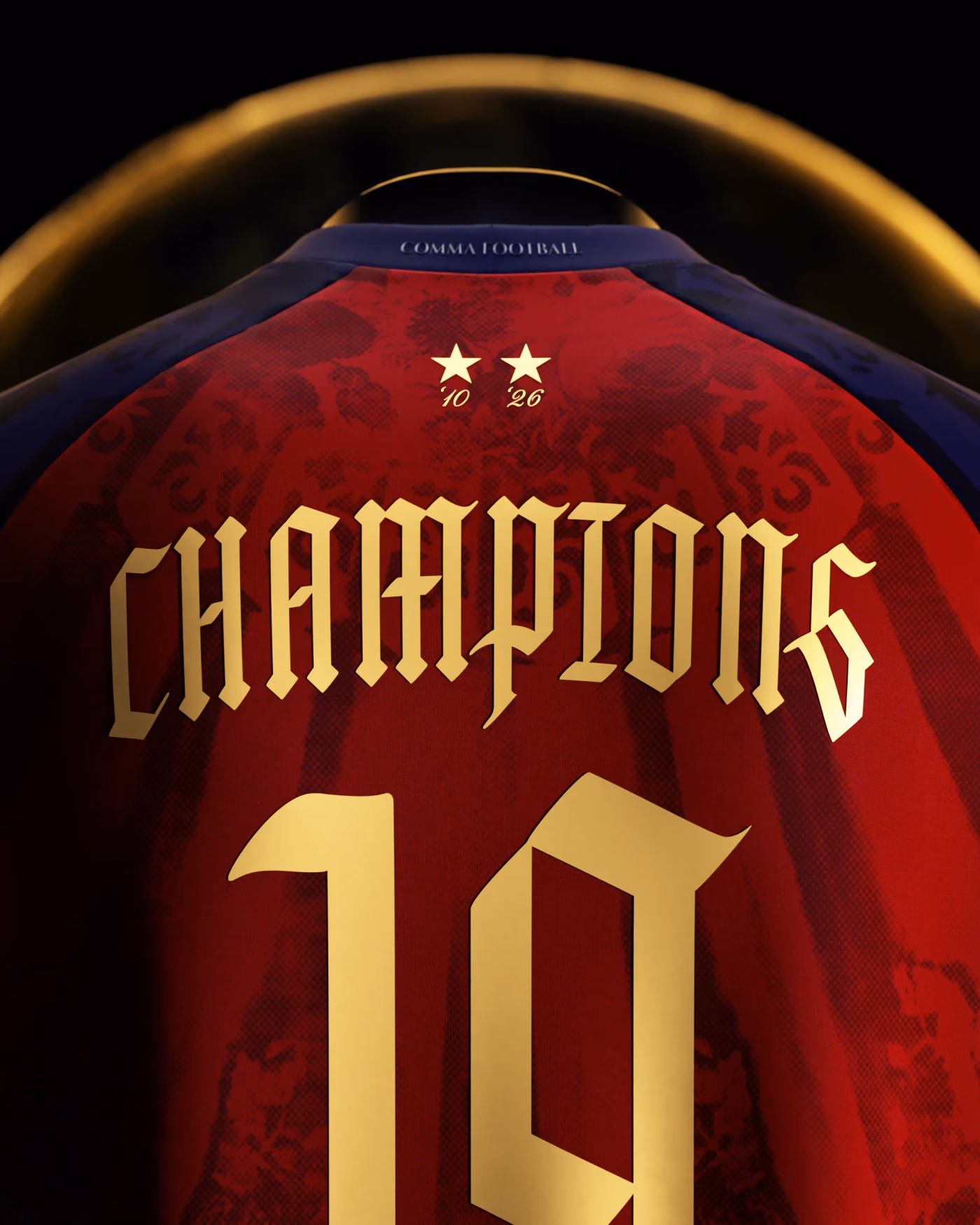 Jersevo Custom Personalized Starboy 2026 Champions Jersey - España detail view 7