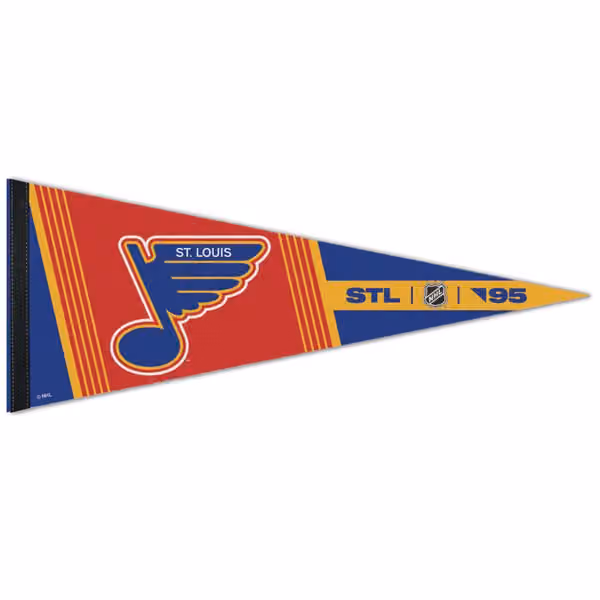 St. Louis Blues Reverse Retro Premium NHL Pennant view 1