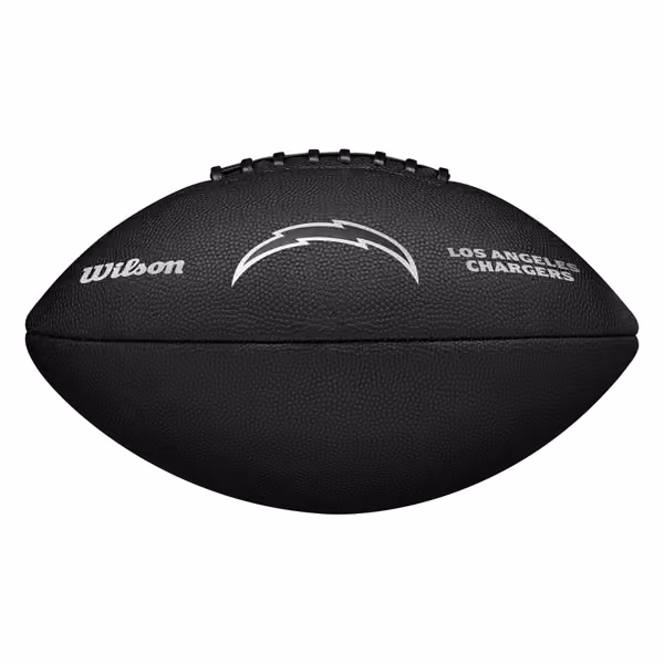 Los Angeles Chargers Wilson Metallic Premiere Full Size NFL Football view 6