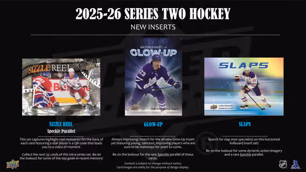 2025/26 Upper Deck Series 2 Hockey NHL Retail Tin view 4