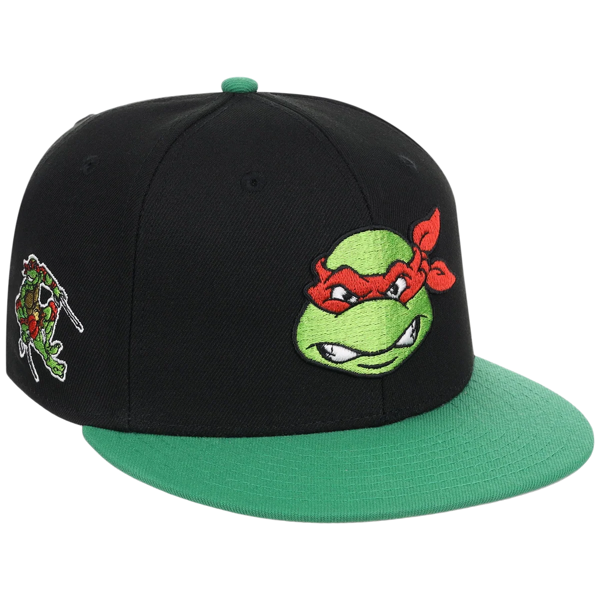 SATURDAY MORNING CARTOONS: TEENAGE MUTANT NINJA TURTLES - Raphael Turtles Fitted front view