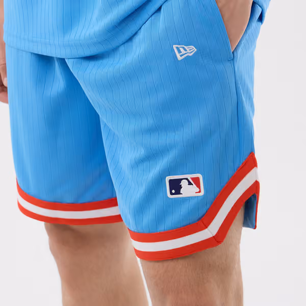 New York Yankees MLB Team Arch Oversized MLB Shorts Blue view 4