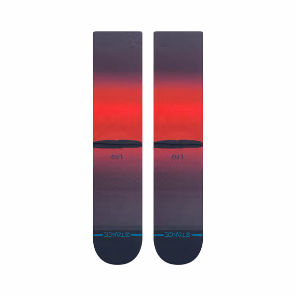 Miami Heat 2023/24 NBA City Edition Stance Crew Socks view 3