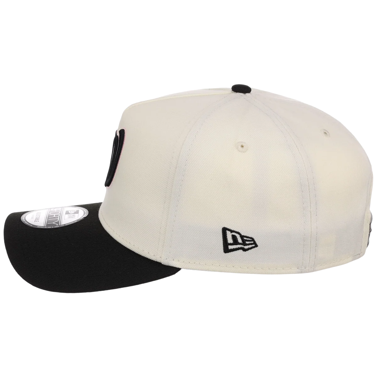 Washington Nationals MLB Chrome Blinky New Era 9FORTY A-Frame detail view