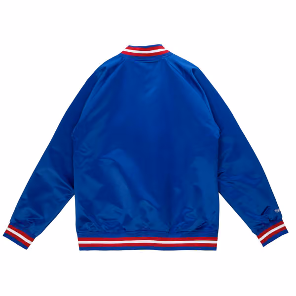 Buffalo Bills Mitchell & Ness Lightweight Satin NFL Jacket Blue view 2