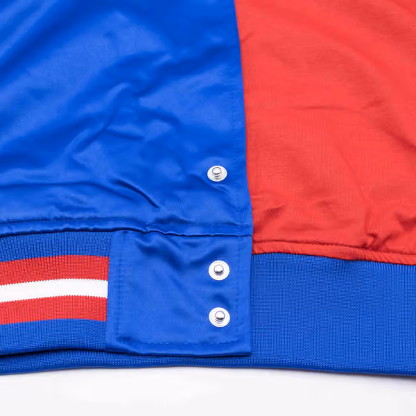Buffalo Bills Mitchell & Ness Lightweight Satin NFL Jacket Blue view 4