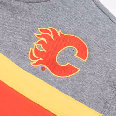 Calgary Flames Head Coach Mitchell & Ness NHL Hoodie view 3