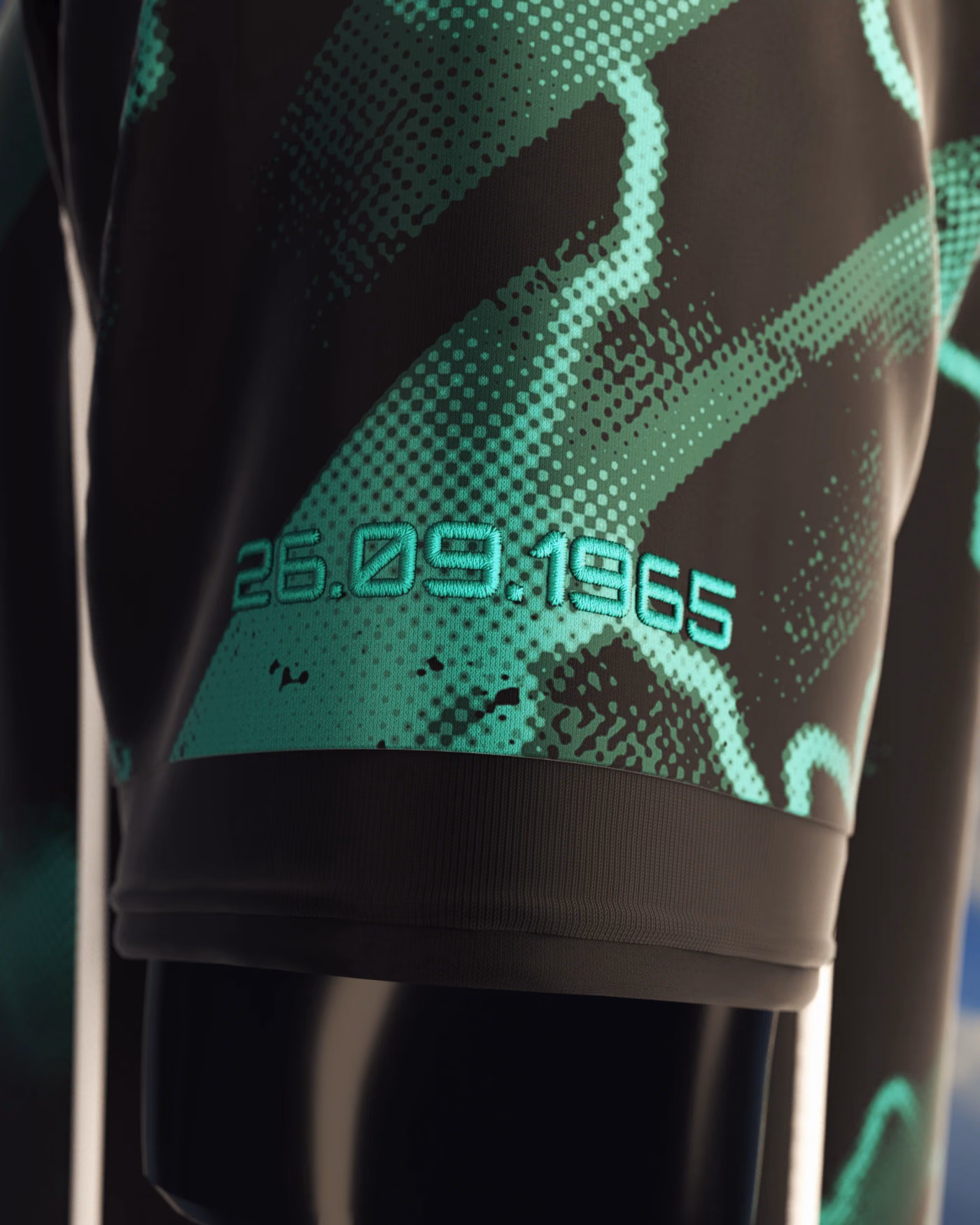 Jersevo Custom Personalized Der Kaiser - Number 4 Jersey left sleeve detail
