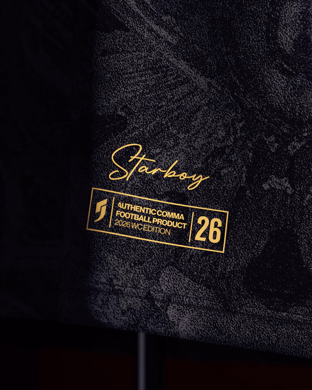 Jersevo Custom Personalized Starboy Heritage Jersey (2026 Champions Edition) detail view 6
