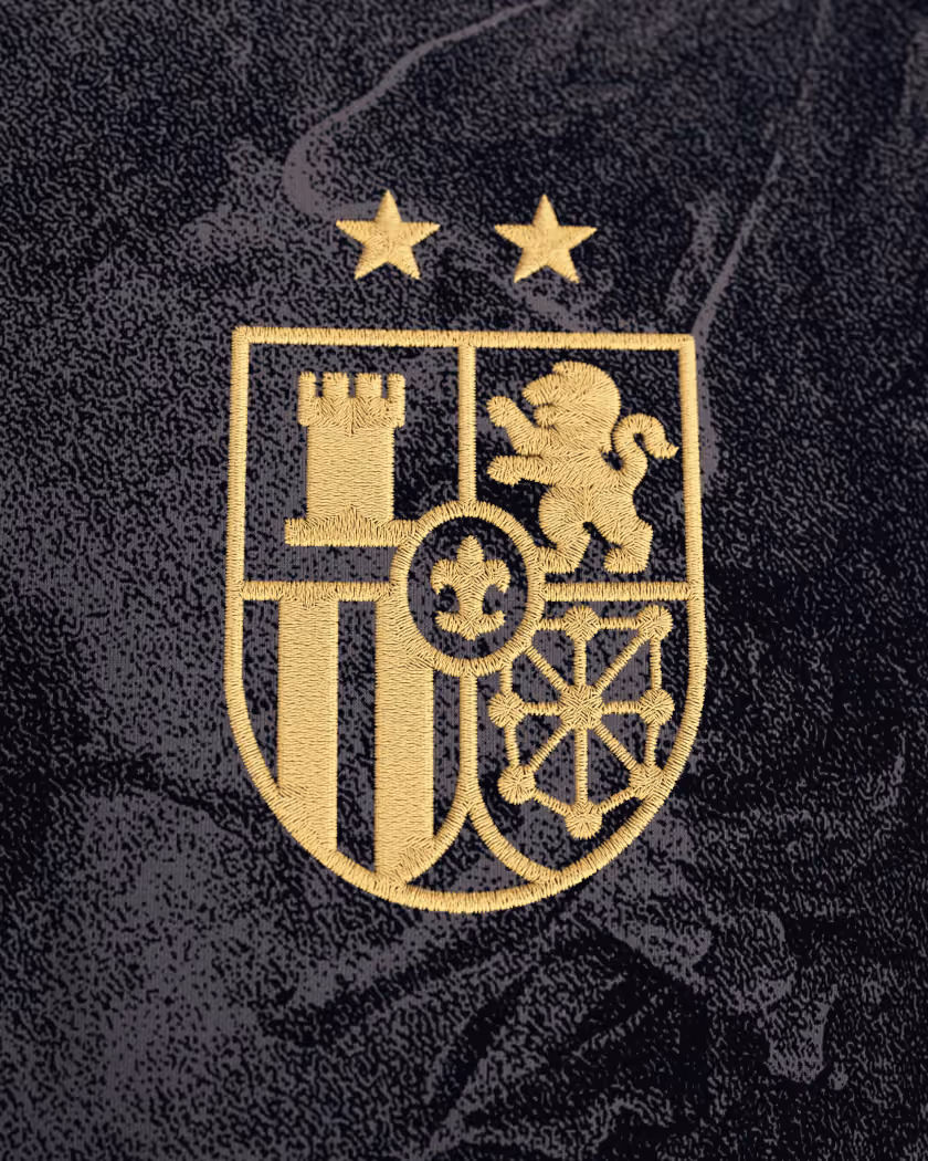 Jersevo Custom Personalized Starboy Heritage Jersey (2026 Champions Edition) crest detail