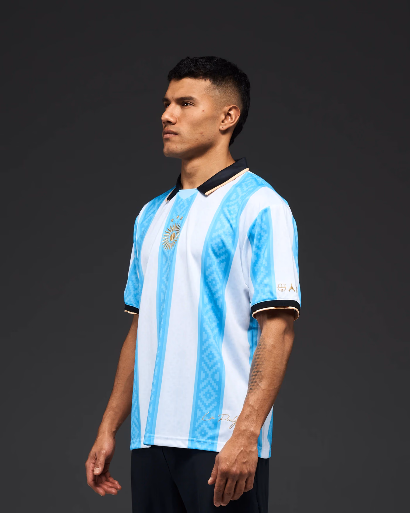 Jersevo Custom Personalized La Pulga Jersey (Away Edition) detail view 8