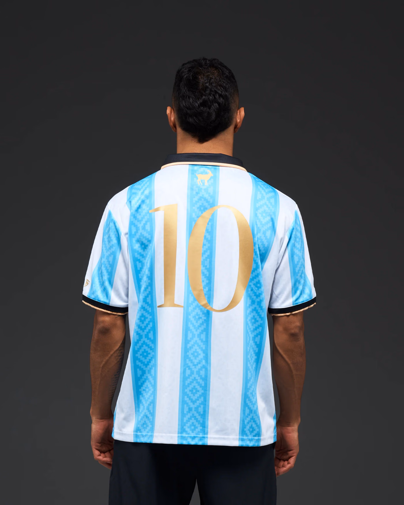 Jersevo Custom Personalized La Pulga Jersey (Away Edition) detail view 7
