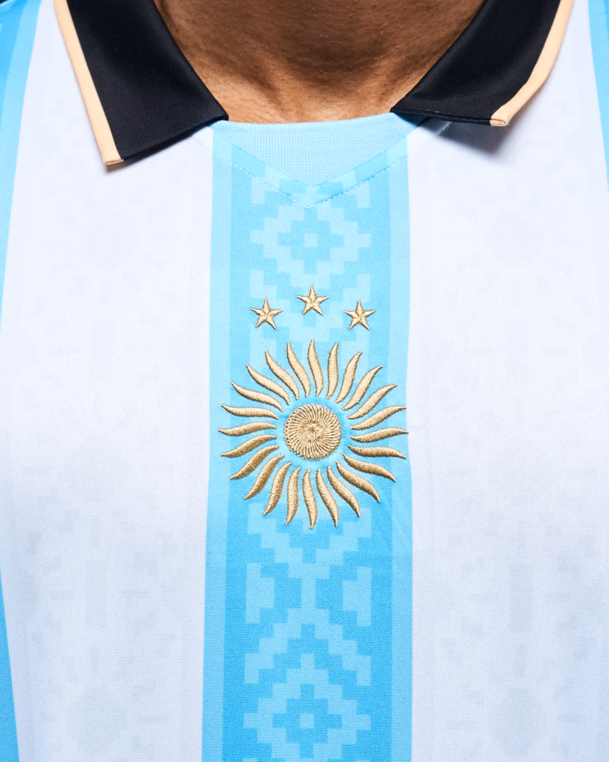 Jersevo Custom Personalized La Pulga Jersey (Away Edition) crest detail