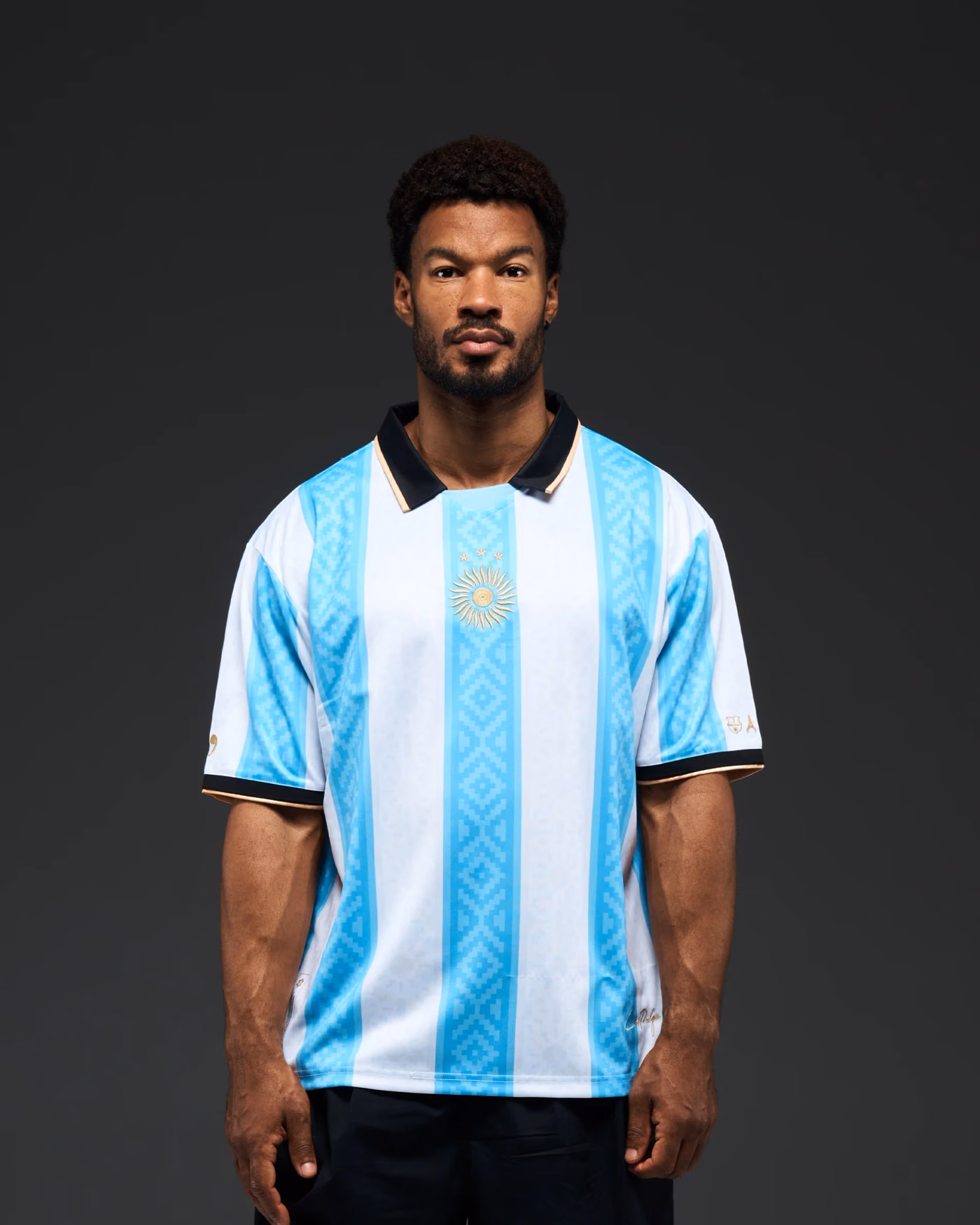 Jersevo Custom Personalized La Pulga Jersey (Away Edition) front view