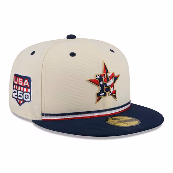 Houston Astros 2026 4th of July USA 250 59FIFTY Fitted MLB Cap product photo
