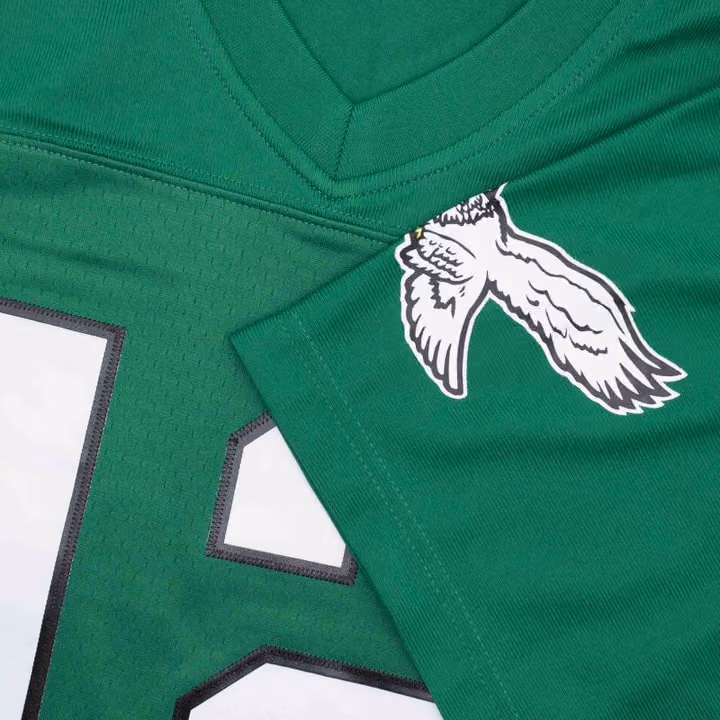 Randall Cunningham #12 Philadelphia Eagles 1990 Legacy Throwback NFL Jersey Green view 4