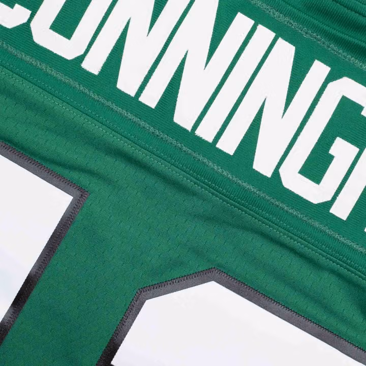 Randall Cunningham #12 Philadelphia Eagles 1990 Legacy Throwback NFL Jersey Green view 5