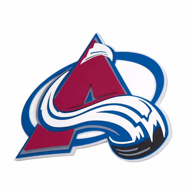 Colorado Avalanche NHL 3D Foam Logo Wall Sign view 1