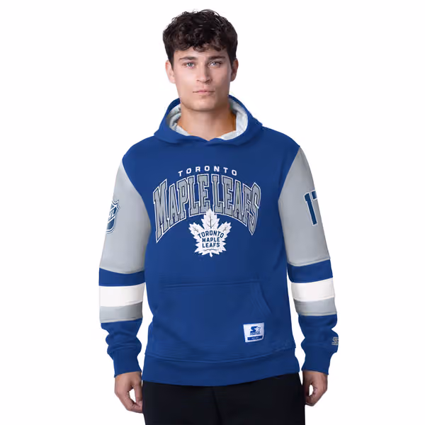 Toronto Maple Leafs Starter End Zone NHL Hoodie view 1