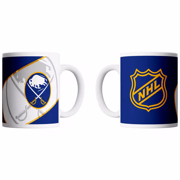 Buffalo Sabres Shadow Logo & Shield NHL Mug (330 ml) view 1