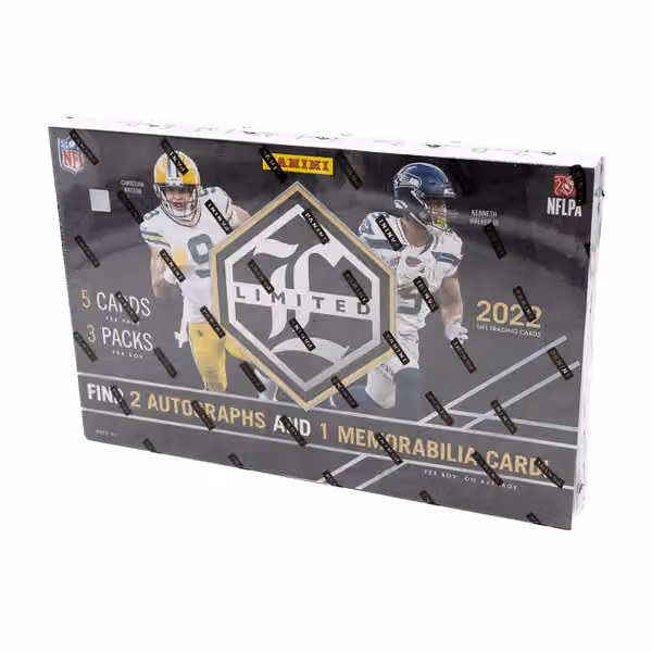 2022 Panini Limited Football NFL Hobby Box view 1
