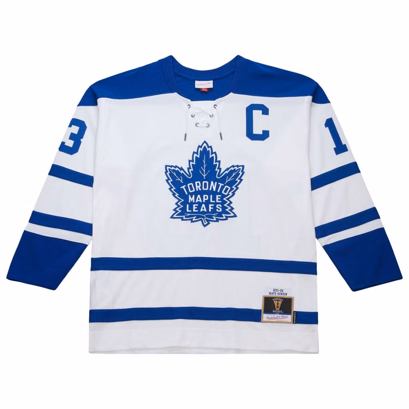 Mats Sundin #13 Toronto Maple Leafs 2001-02 Premium Power Play NHL Jersey White view 2