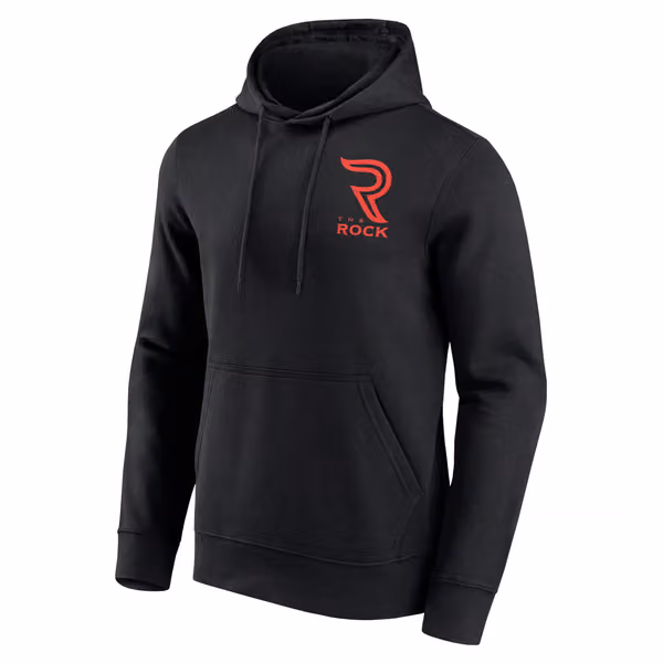 The Rock WWE Superstar Hoodie Black view 2