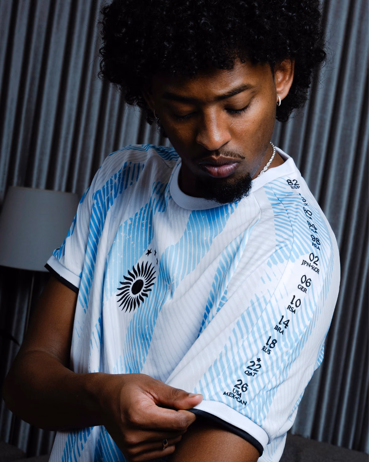 Jersevo Custom Personalized Argentina Heritage Jersey (2026WC Edition) back view