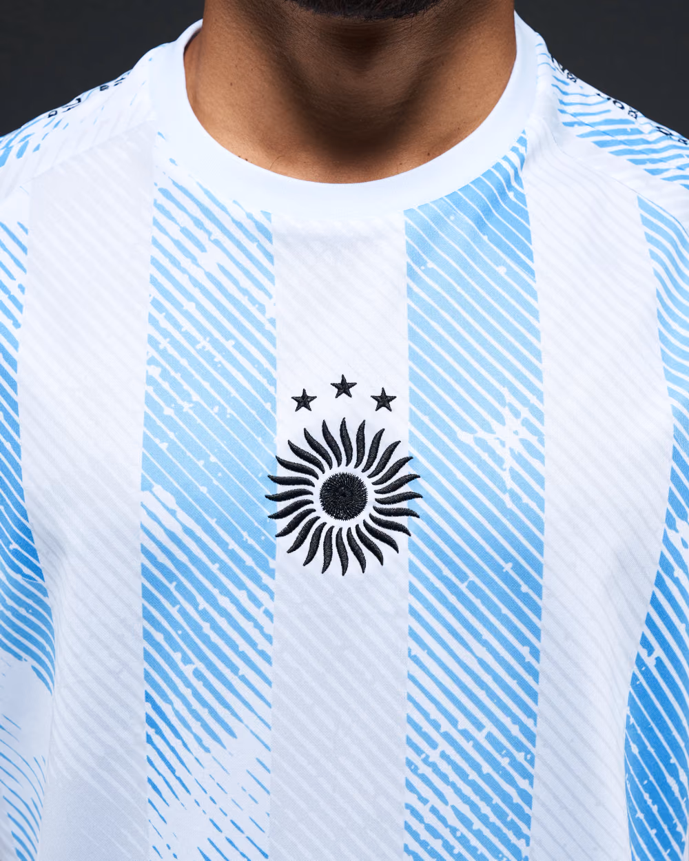 Jersevo Custom Personalized Argentina Heritage Jersey (2026WC Edition) crest detail