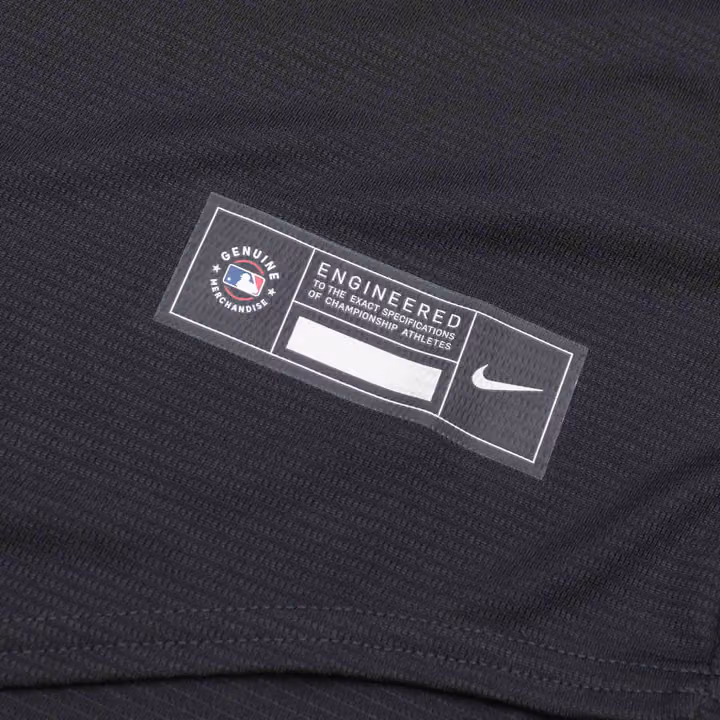 New York Yankees Triple Black Nike MLB Jersey view 4