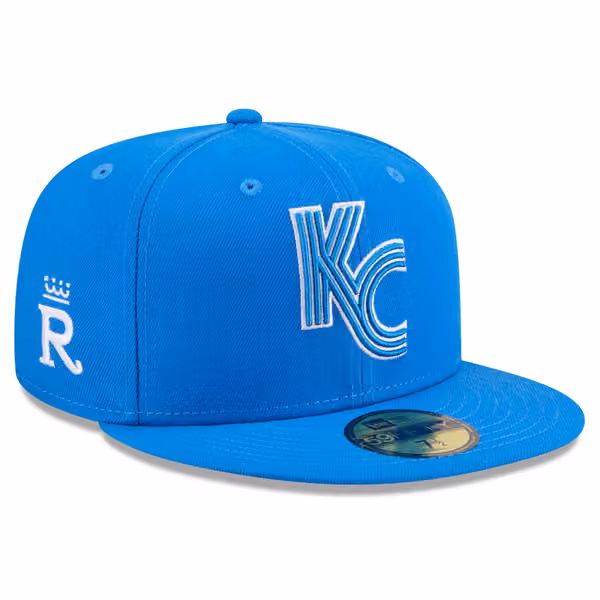 Kansas City Royals MLB City Connect Fan Pack 59FIFTY Fitted Cap Blue product photo