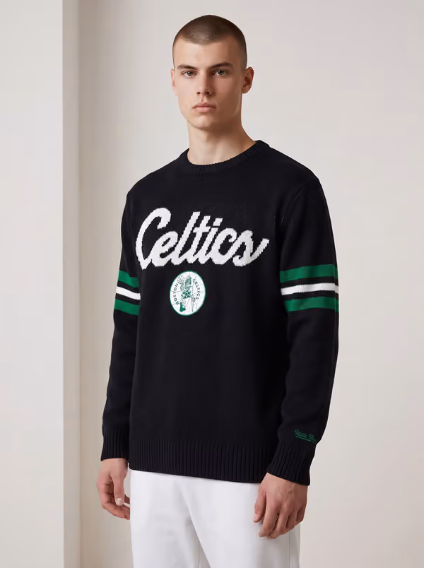 Boston Celtics NBA Head Coach Sweater Black view 1