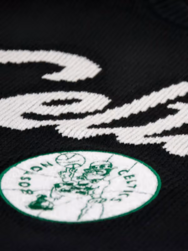 Boston Celtics NBA Head Coach Sweater Black view 4