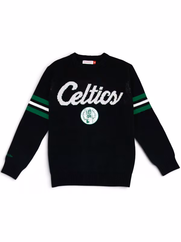 Boston Celtics NBA Head Coach Sweater Black view 2
