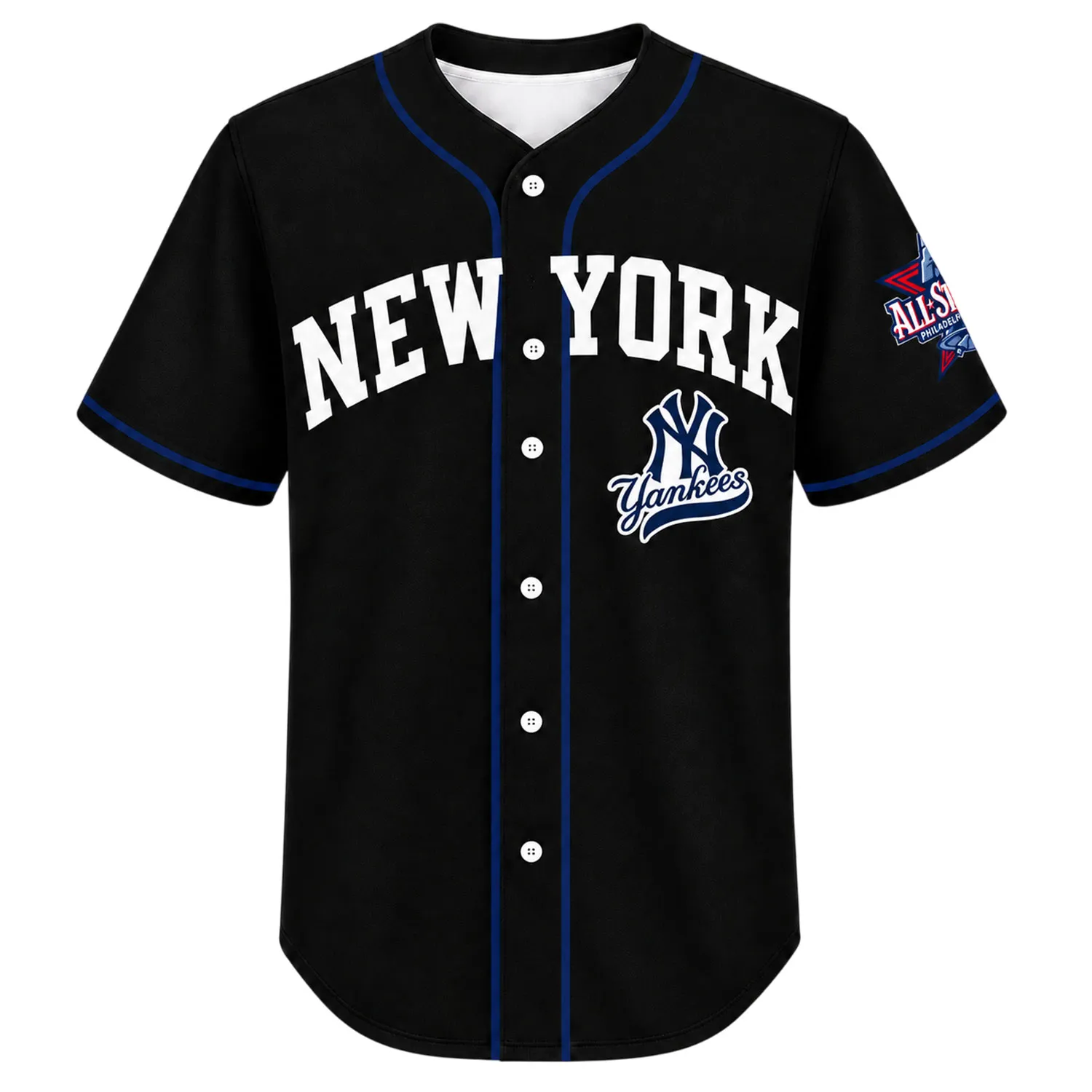 New York Yankees Jerseys – Dynamic Black Style