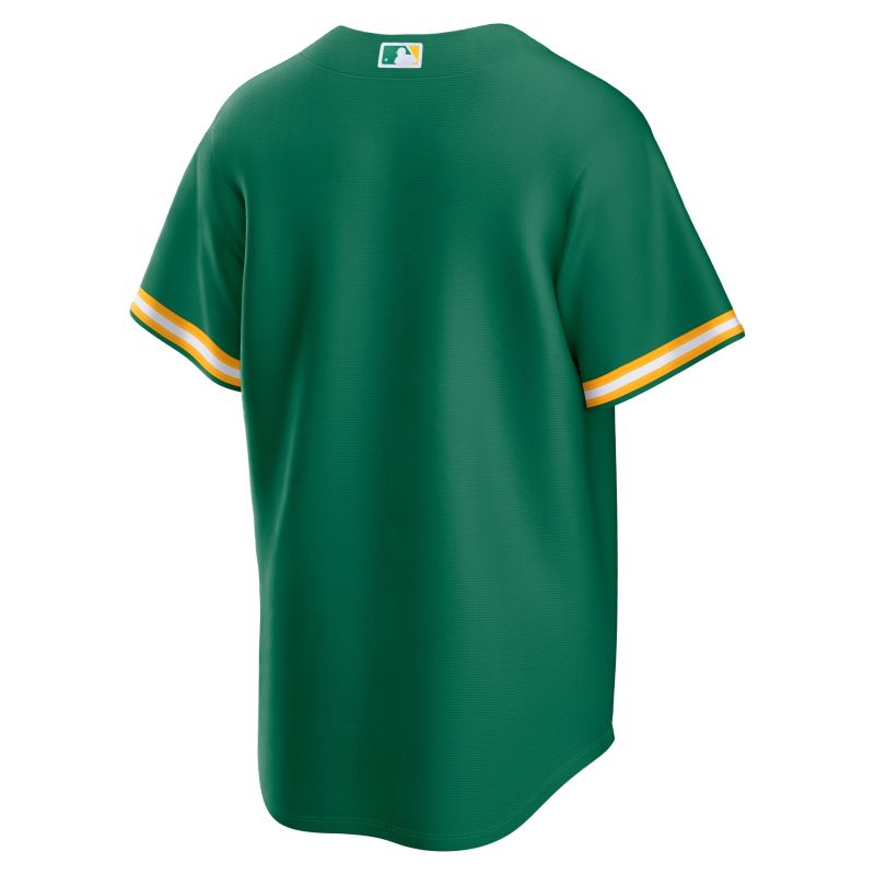 Athletics Replica Alternate MLB Jersey Green view 2