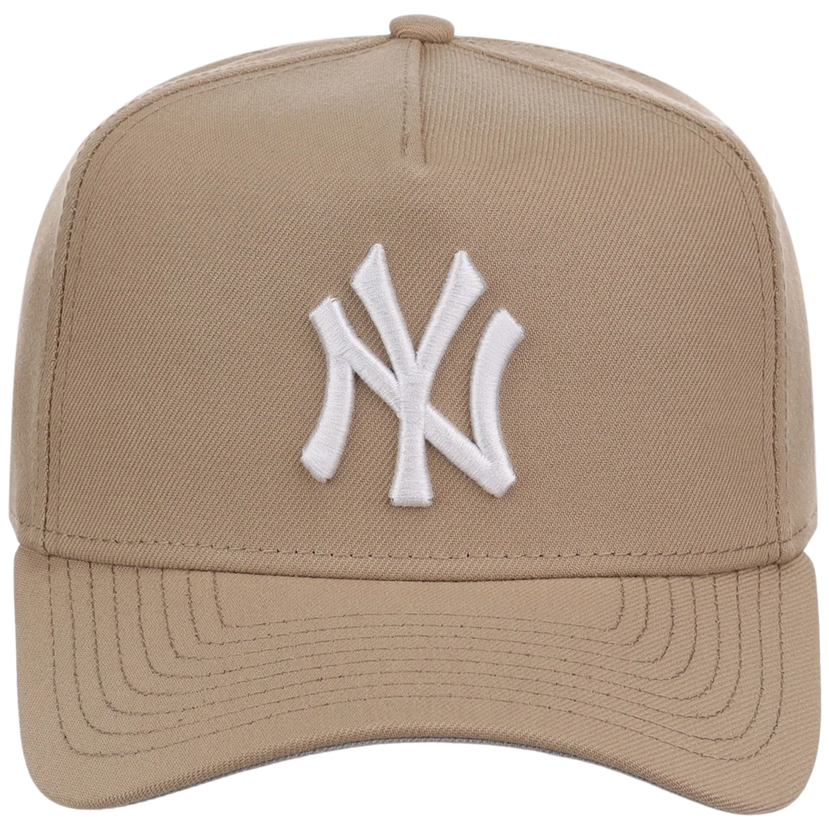 New York Yankees Women's New Era 9FORTY Camel A-Frame detail view