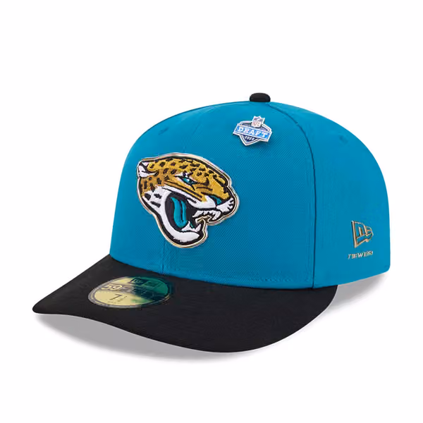 Jacksonville Jaguars 2026 NFL Draft Pre-Curved 59FIFTY Fitted Cap product photo