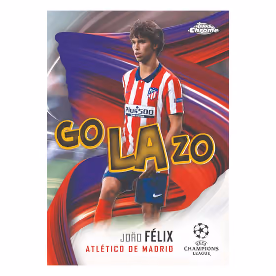 2020/21 Topps Chrome UEFA Champions League Soccer Hobby Box view 5