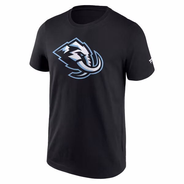 Utah Mammoth Primary Logo NHL T-Shirt Black view 1