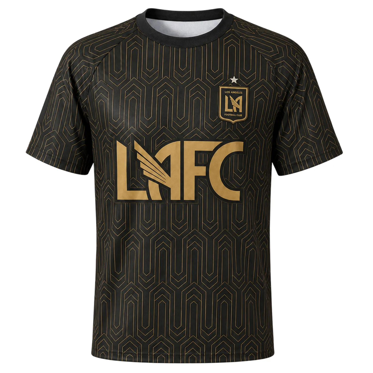 David Martinez LAFC Jersey Stunning Black Gold Shirt