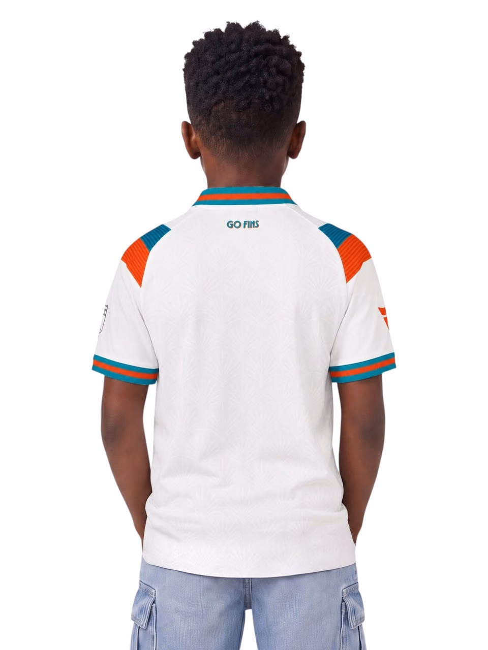 Miami Dolphins 2026 Football x Football NFL Fan Jersey (YOUTH) view 2