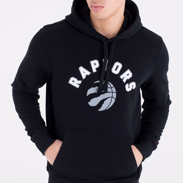Toronto Raptors Team Logo Hoodie NBA Sweatshirt view 3