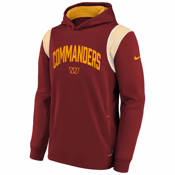 Washington Commanders 2022 NFL On-Field Sideline Therma Hoodie (YOUTH) view 2